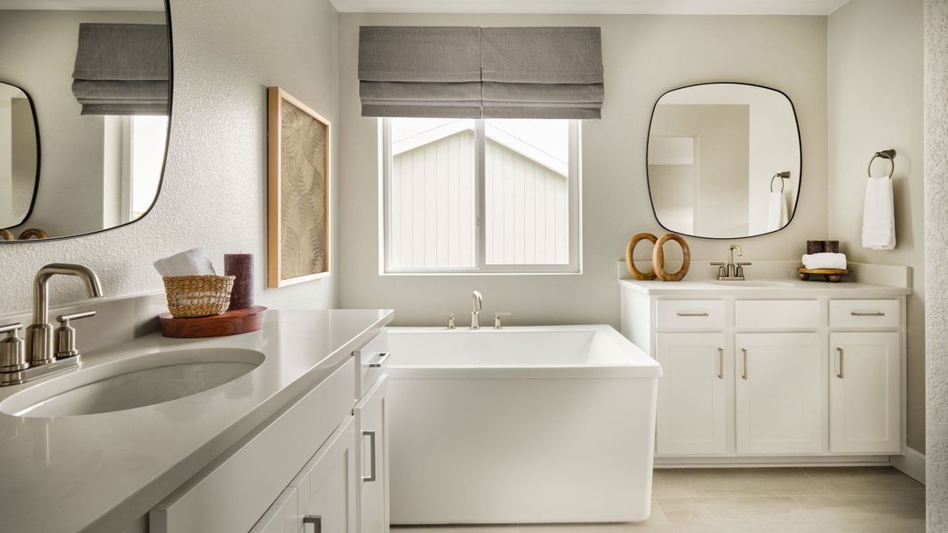 Representative furnished interior of a home built from the Fairmount by Taylor Morrison in Sugar Creek City Collection, Loveland (Image 6).