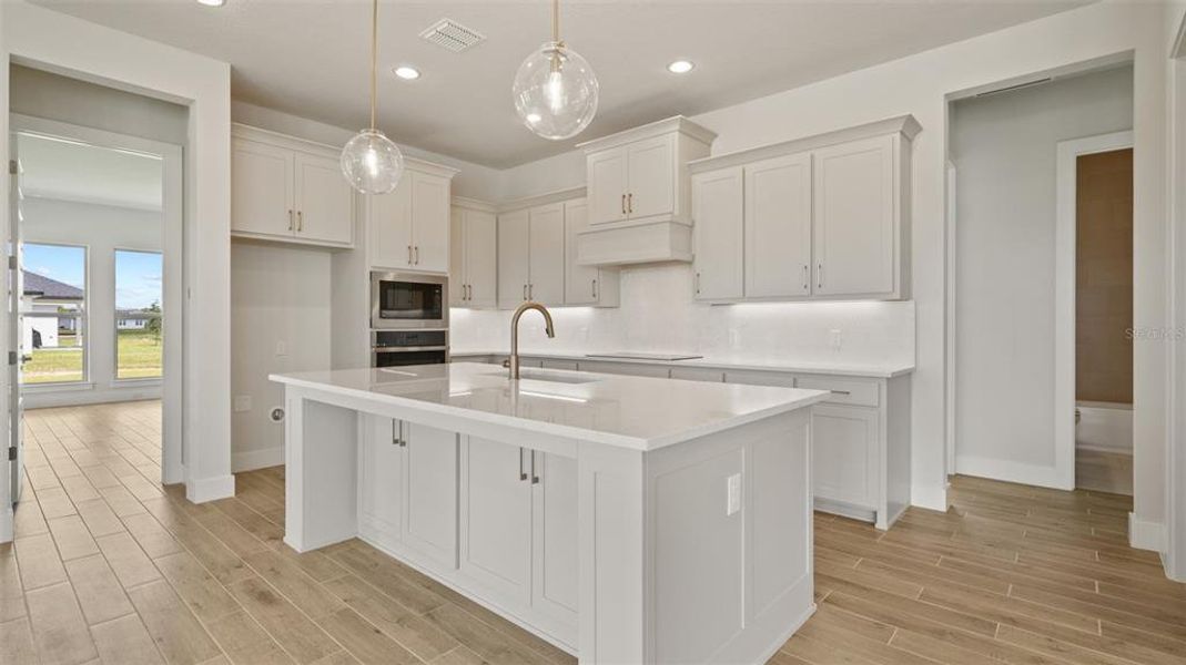 Furnished interior view inside a new home in Magnolia Bay 50', Nokomis (Image 8).