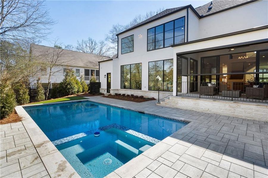 Exterior details and patio area of a home in , Alpharetta (Image 26). Exterior details and patio area of a home in , Alpharetta (Image 26).