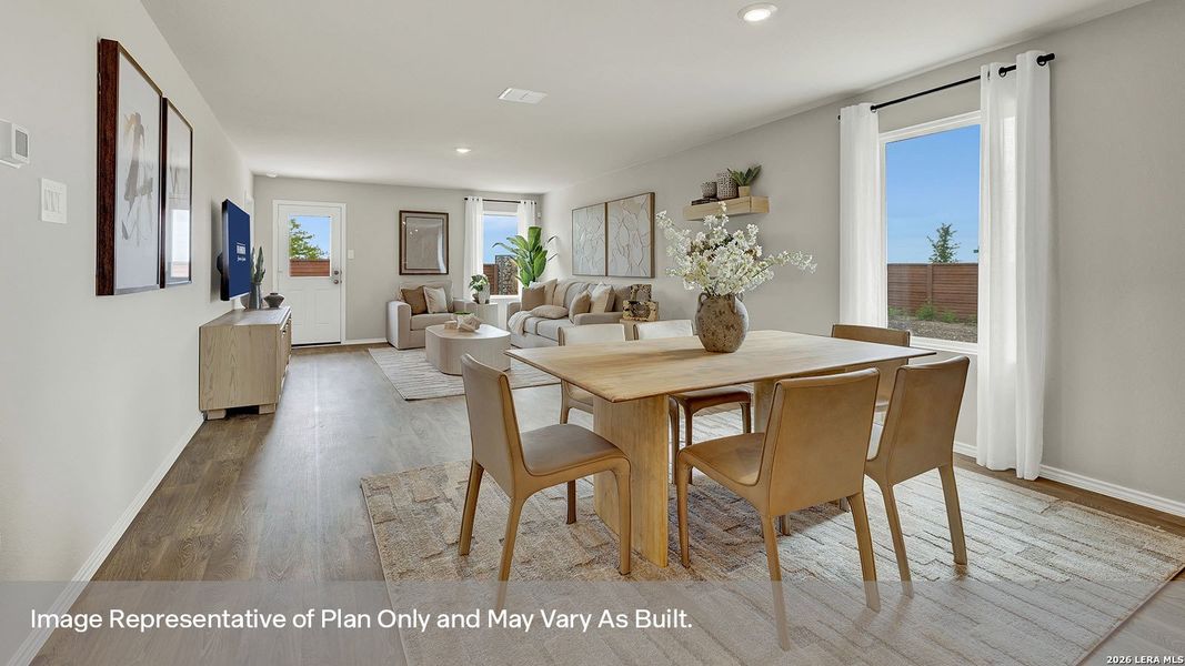 Furnished interior view inside a new home in Lantana, Lockhart (Image 23).
