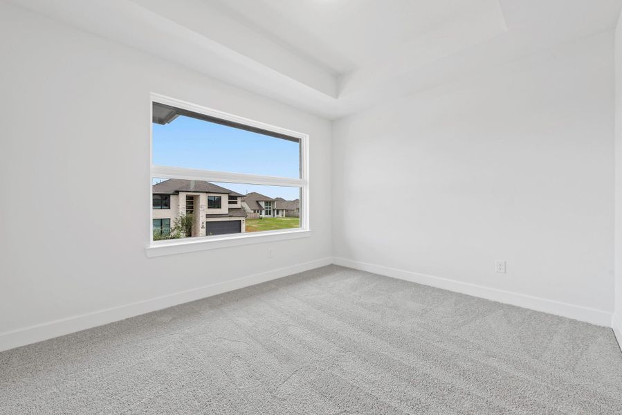 Spacious, unfurnished interior of a new home in Bridgeland, Cypress (Image 12). Spacious, unfurnished interior of a new home in Bridgeland, Cypress (Image 12).