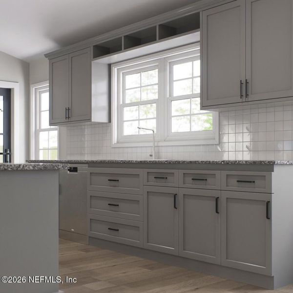 Furnished interior view inside a new home in , Satsuma (Image 8).