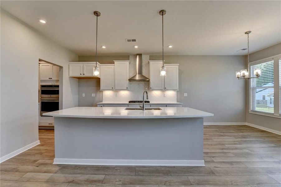 Furnished interior view inside a new home in The Reserve At Liberty Park, Braselton (Image 8).