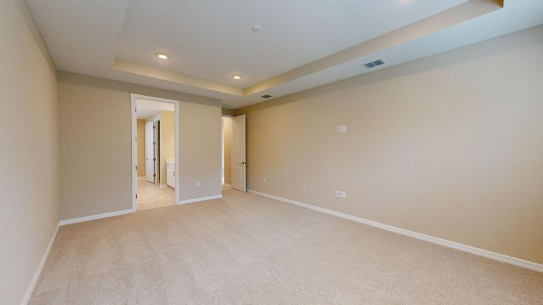 Representative unfurnished interior of a home built from the Barbuda by Taylor Morrison in Headwaters at Lofton Creek, Yulee (Image 33).
