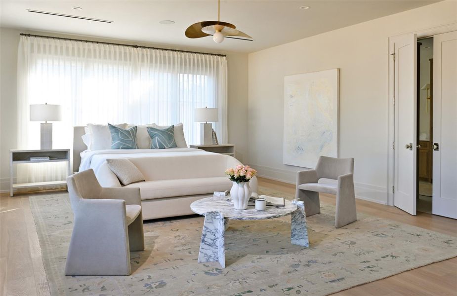 Furnished interior view inside a new home in , Houston (Image 7).