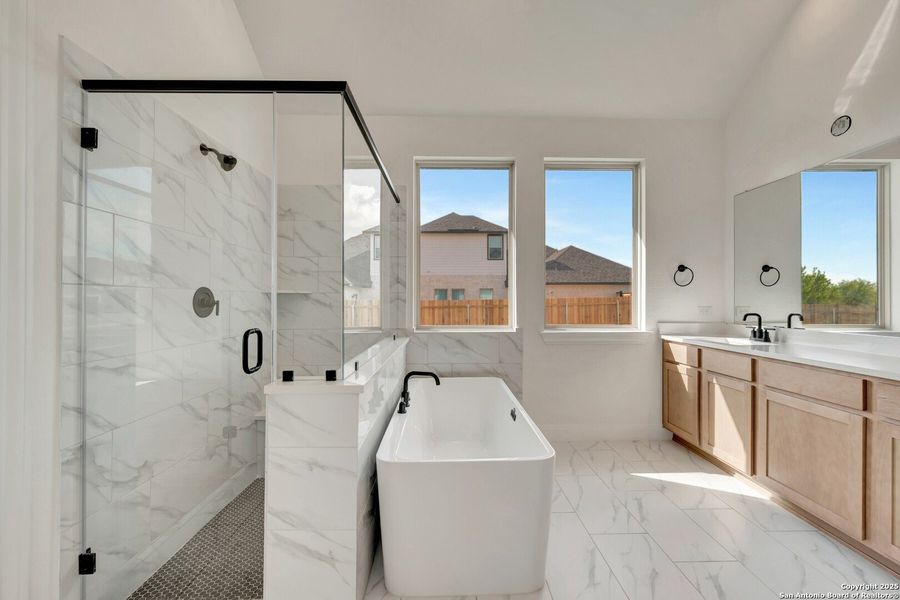 Furnished interior view inside a new home in Preserve at Annabelle Ranch, San Antonio (Image 13). Furnished interior view inside a new home in Preserve at Annabelle Ranch, San Antonio (Image 13).