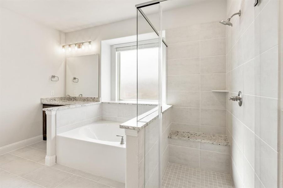 Furnished interior view inside a new home in Liberty, Melissa (Image 18).