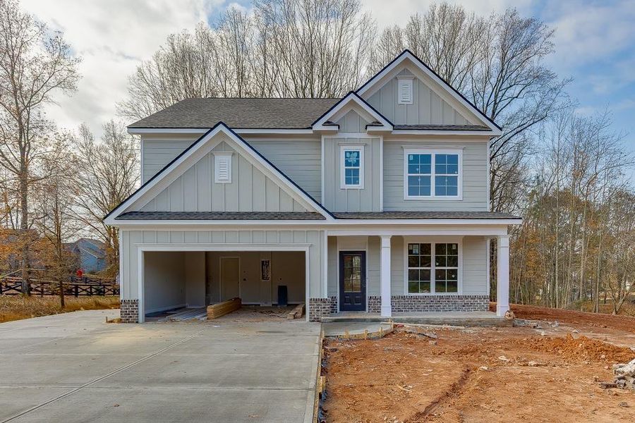In-progress construction of a new home in , Jefferson, GA (Image 16).