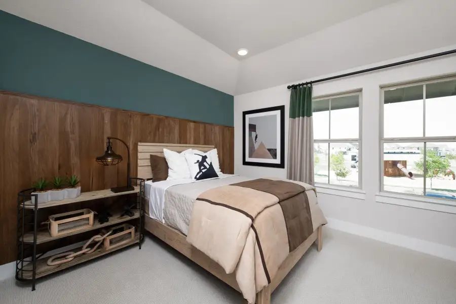 Furnished interior view inside a new home in The Retreat at Harvest, Argyle (Image 13).