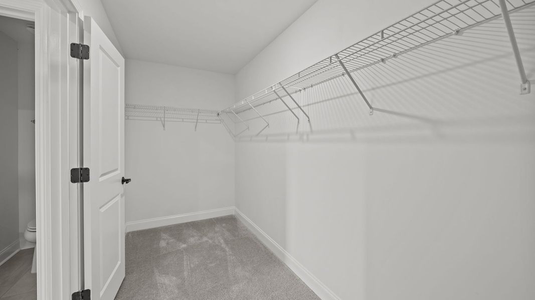 Furnished interior view inside a new home in Farms at Bellingham, Mooresville (Image 24).