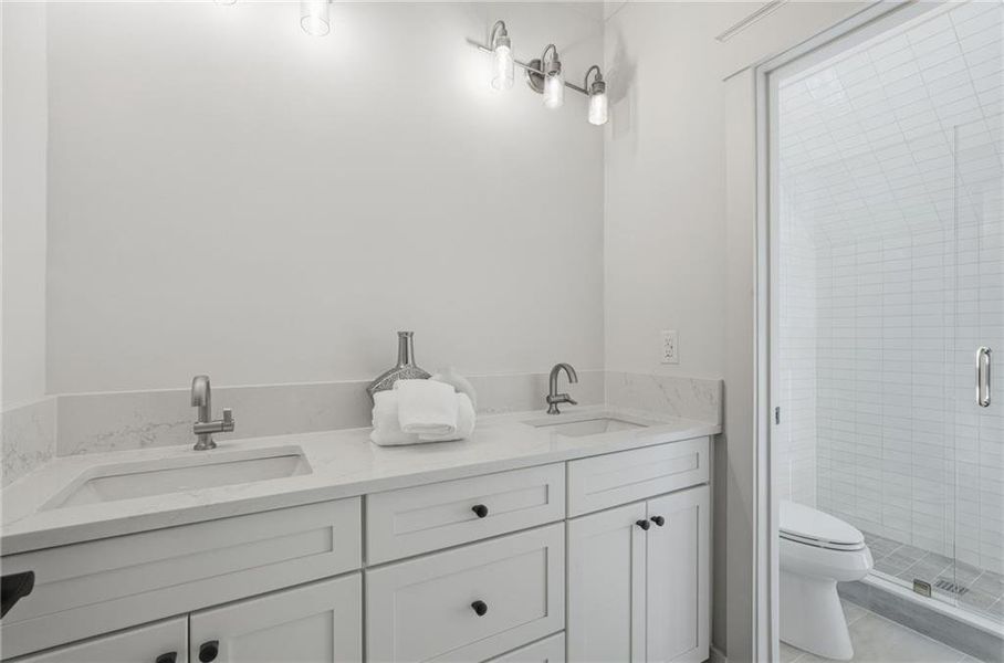 Close-up of interior finishes inside a home in , Cumming (Image 21).