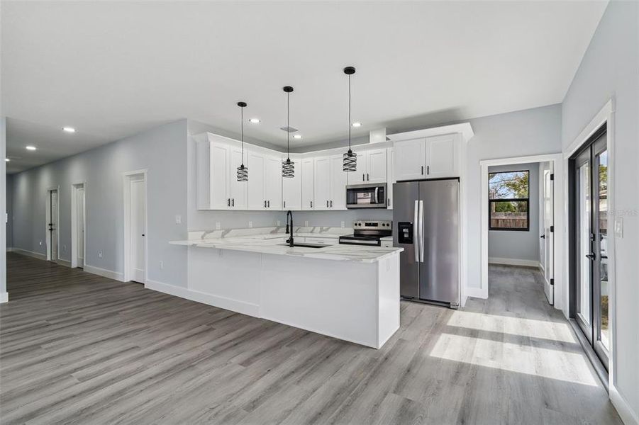 Furnished interior view inside a new home in , Pinellas Park (Image 5).