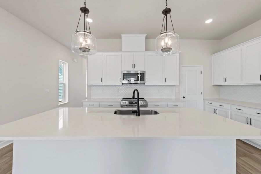 Furnished interior view inside a new home in Blue Heron Retreat, Little River (Image 6).