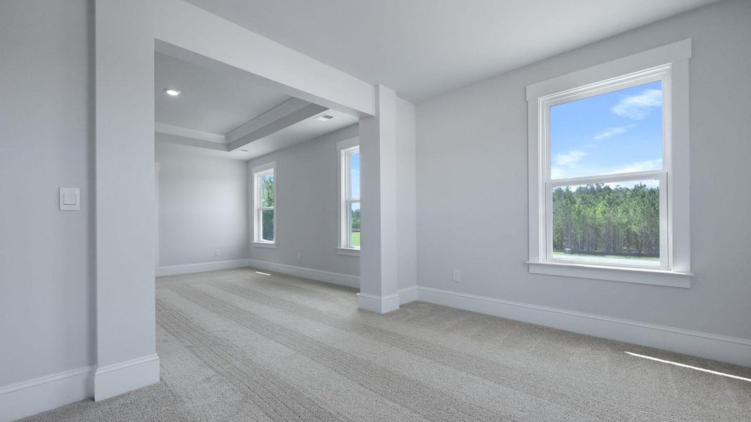 Spacious, unfurnished interior of a new home in Berkeley Bay, Ridgeville (Image 41).