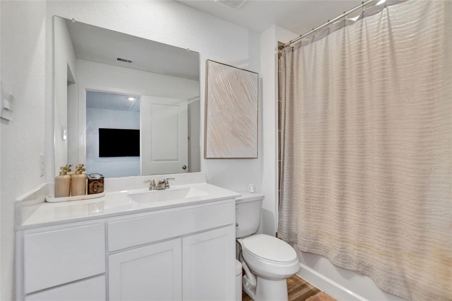 Furnished interior view inside a new home in Legacy Park, Houston (Image 9).