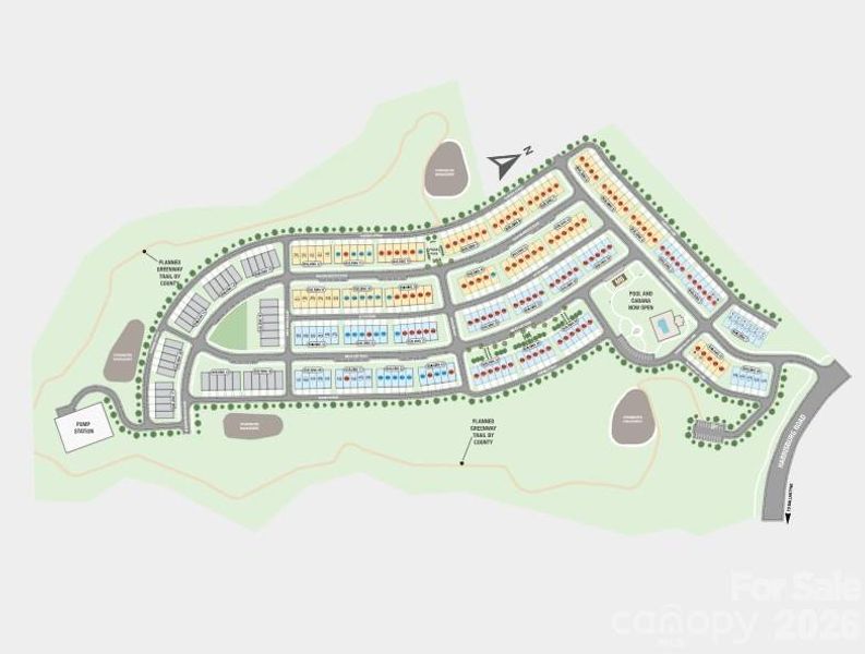 Ridge at Sugar Creek Site Map