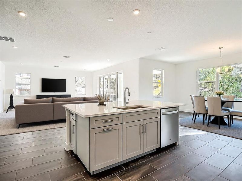 Furnished interior view inside a new home in , Tampa (Image 33).