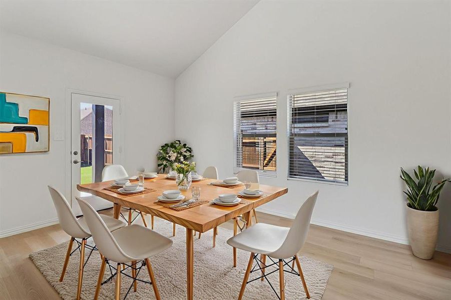 Furnished interior view inside a new home in Southridge - Signature Series, Princeton (Image 8). Furnished interior view inside a new home in Southridge - Signature Series, Princeton (Image 8).