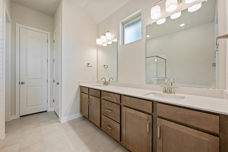 Furnished interior view inside a new home in The Trails at Carmel, Pflugerville (Image 10).