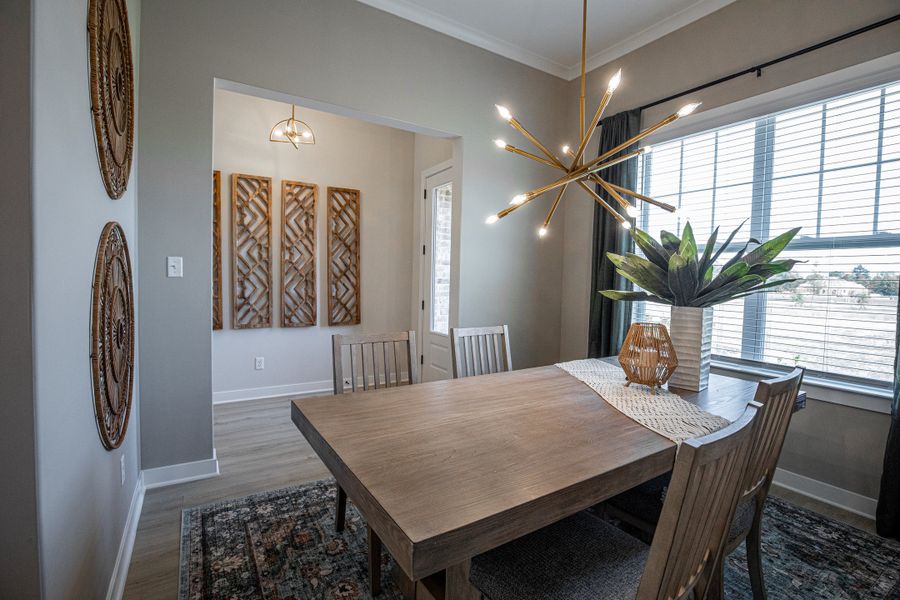 Representative furnished interior of a home built from the Willow by Grant & Co in Manor at Hall Creek, Arlington (Image 100).