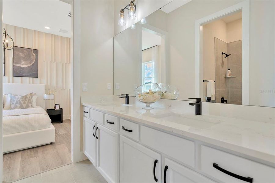 Furnished interior view inside a new home in Biscayne Landing at Seaire, Parrish (Image 28).