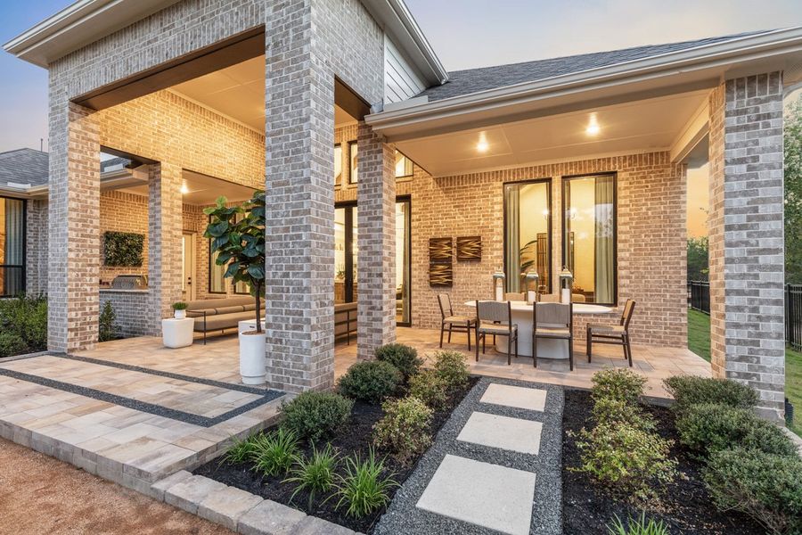 Representative Patio - some options shown Representative Patio - some options shown
