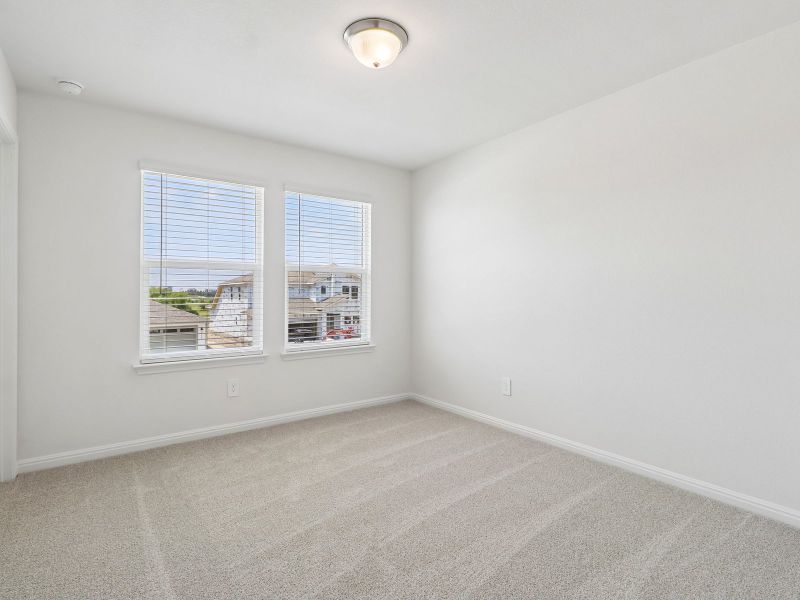 Spacious, unfurnished interior of a new home in Lakeside Meadows, Pflugerville (Image 13). Spacious, unfurnished interior of a new home in Lakeside Meadows, Pflugerville (Image 13).