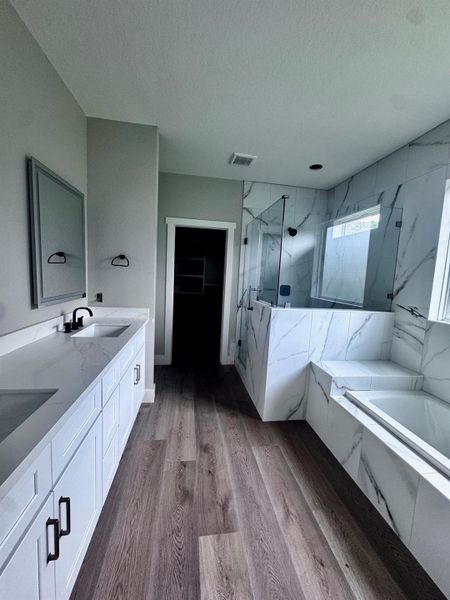 Furnished interior view inside a new home in , Bay City (Image 7).