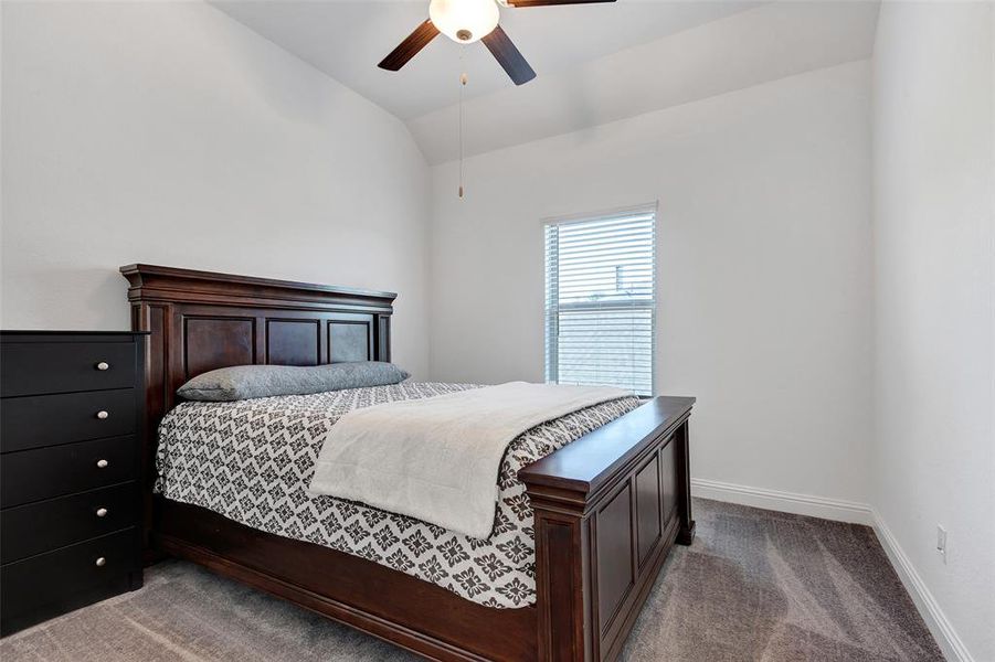 Second bedroom upstairs.