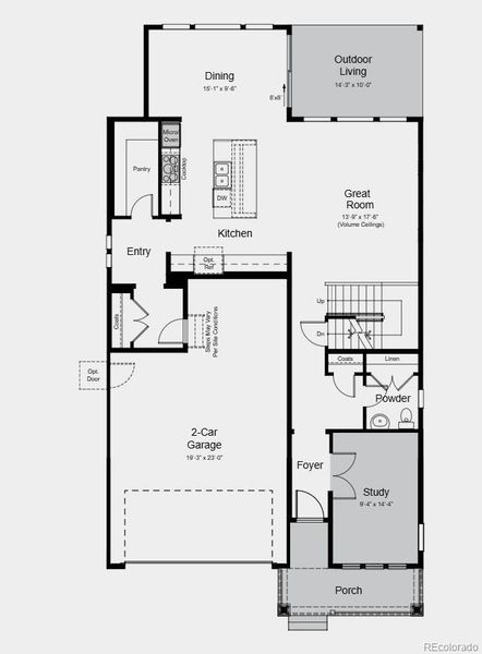 Additional Highlights Include: free standing tub and shower at primary bath, built in appliances with gas cooktop and vent hood, study with glass door, 8' doors on main level, unfinished basement with rough in plumbing.