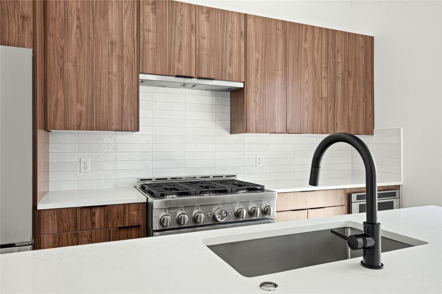 Close-up of interior finishes inside a home in , Austin (Image 12).