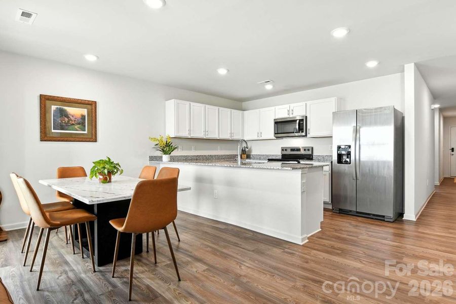 Furnished interior view inside a new home in Trivium, Newton (Image 10).
