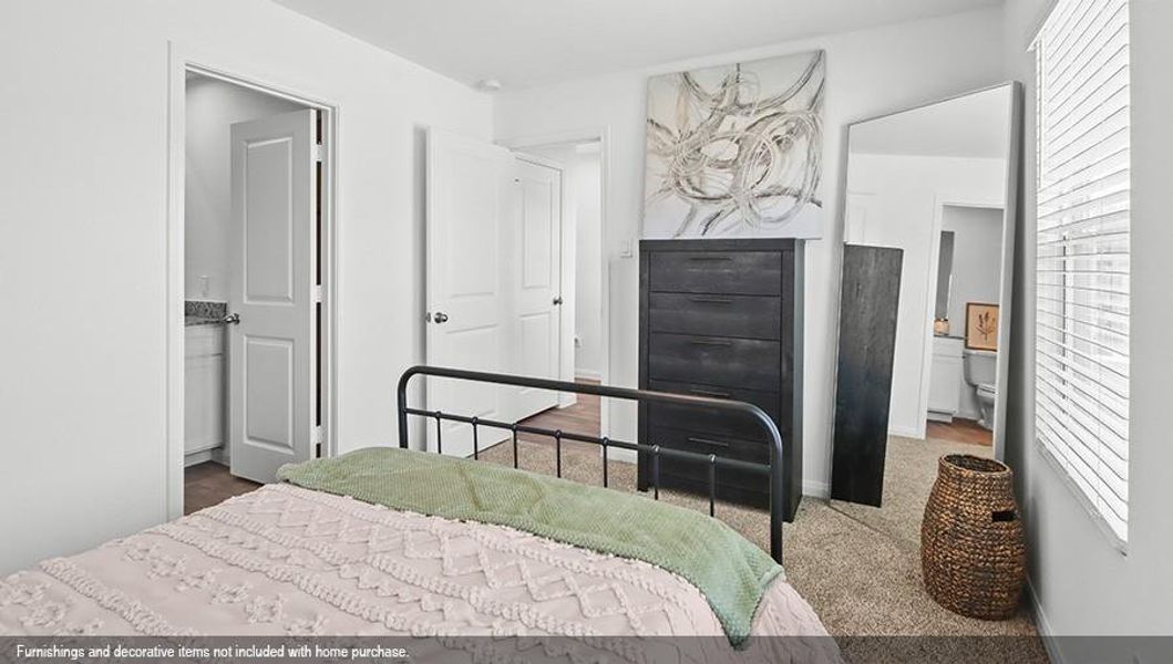 Furnished interior view inside a new home in William Trails, Willis (Image 3).