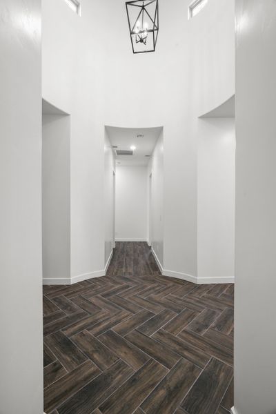 Representative unfurnished interior of a home built from the Scottsdale by LEH. Homes in Verdancia, El Paso (Image 26).