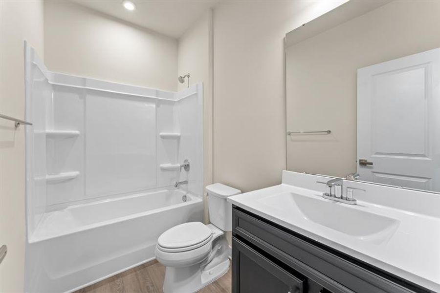 Furnished interior view inside a new home in Stowe Branch Townhomes, Charlotte (Image 6).