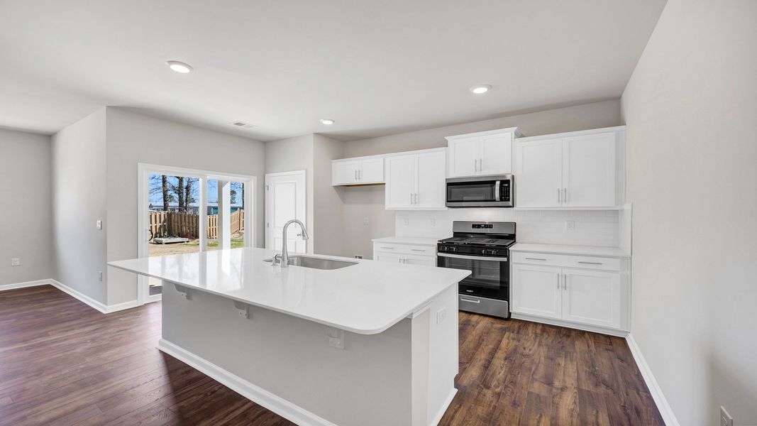 Furnished interior view inside a new home in Sease's Pond, Gilbert (Image 4).
