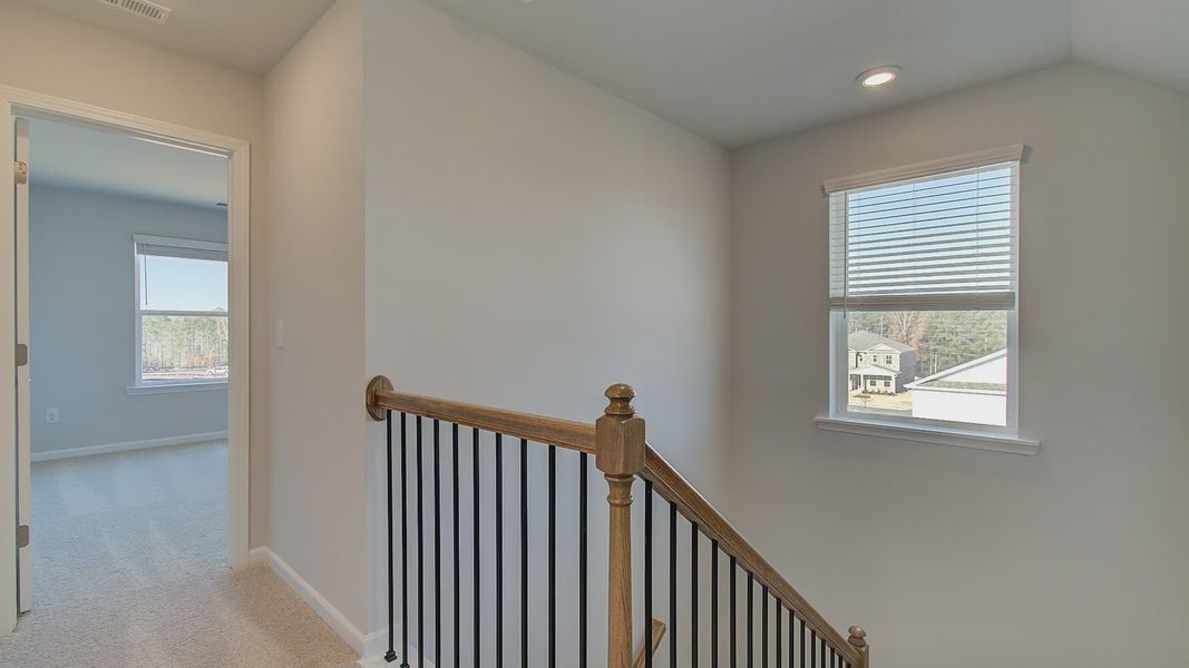 Representative furnished interior of a home built from the Pelham by DRB Homes in Cottages of Bearwood, Mount Pleasant (Image 47).