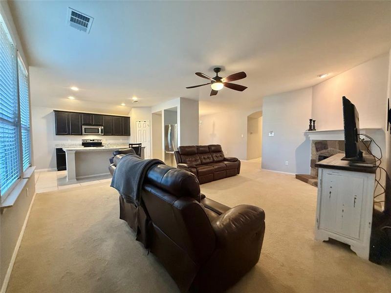 Furnished interior view inside a new home in , Forney (Image 16). Furnished interior view inside a new home in , Forney (Image 16).