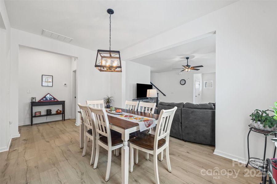 Furnished interior view inside a new home in , York (Image 13).