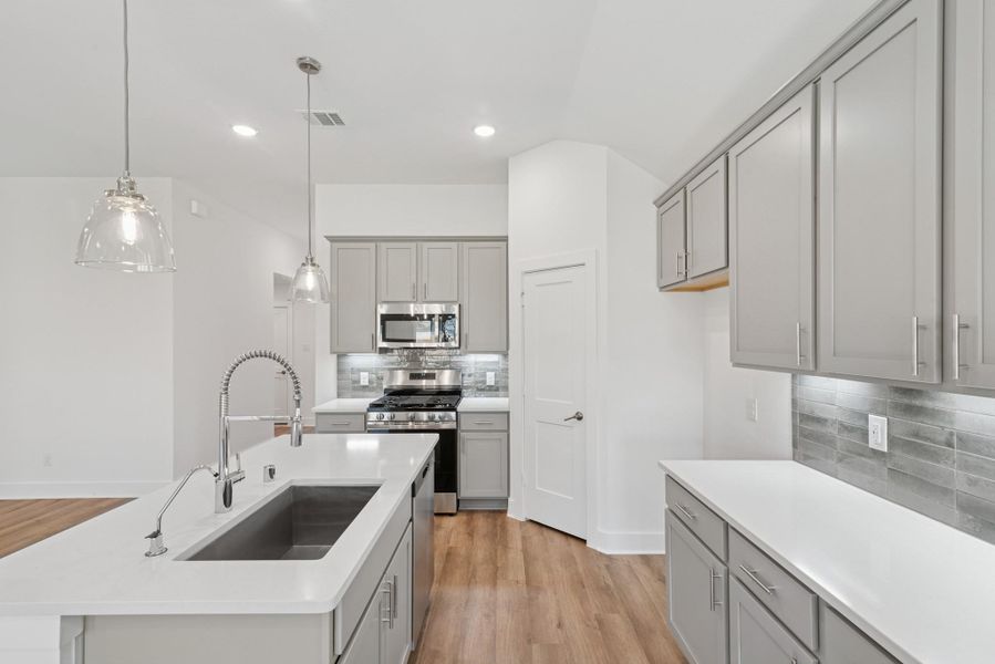 Furnished interior view inside a new home in Summerview, Fulshear (Image 5). Furnished interior view inside a new home in Summerview, Fulshear (Image 5).