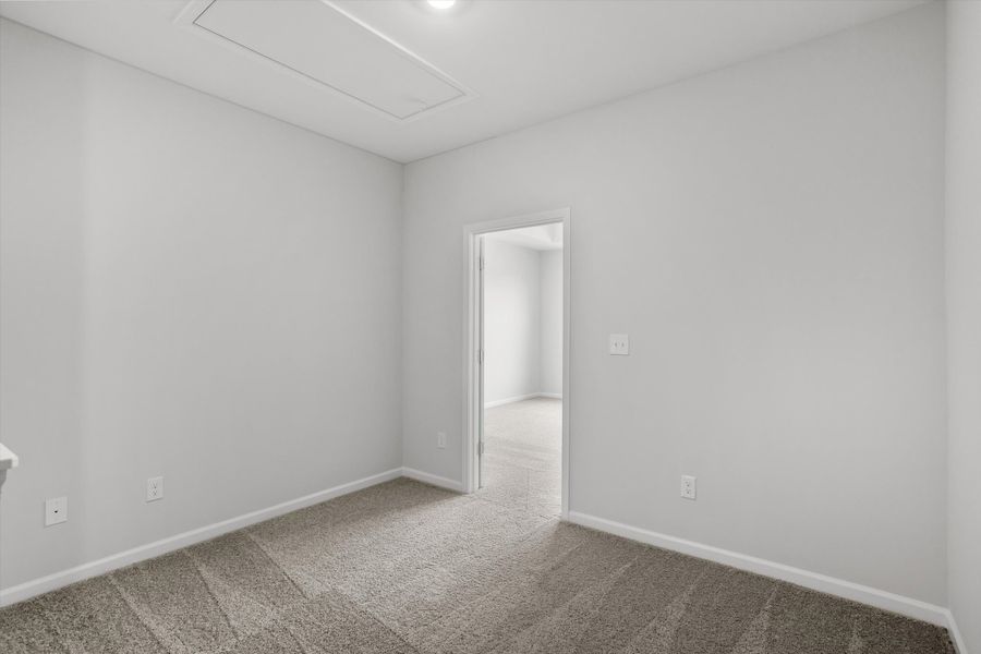 Spacious, unfurnished interior of a new home in Sweetbrier, Durham (Image 32).