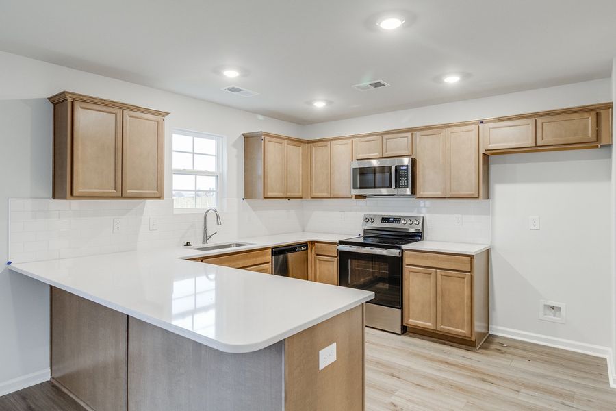 Furnished interior view inside a new home in Winston Point, Gilbert (Image 6).