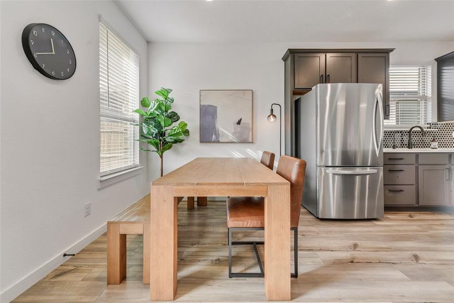 Furnished interior view inside a new home in , Fort Worth (Image 16). Furnished interior view inside a new home in , Fort Worth (Image 16).