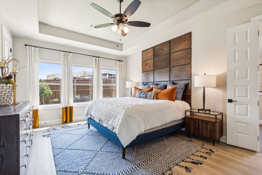 Furnished interior view inside a new home in Silo Mills, Joshua (Image 28).