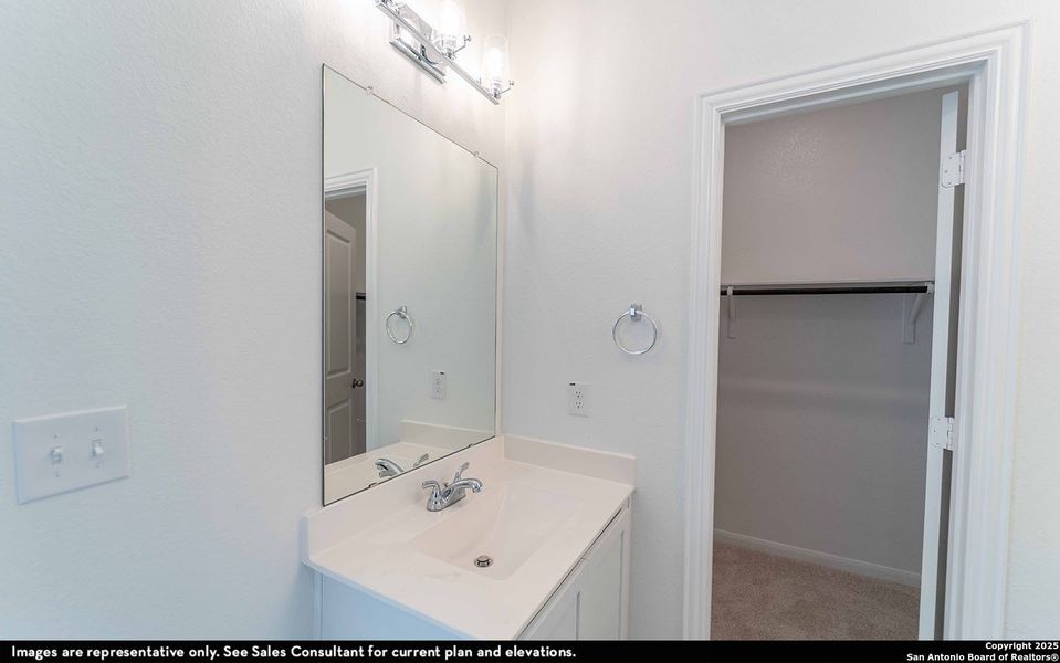 Furnished interior view inside a new home in Willow View, Converse (Image 6). Furnished interior view inside a new home in Willow View, Converse (Image 6).