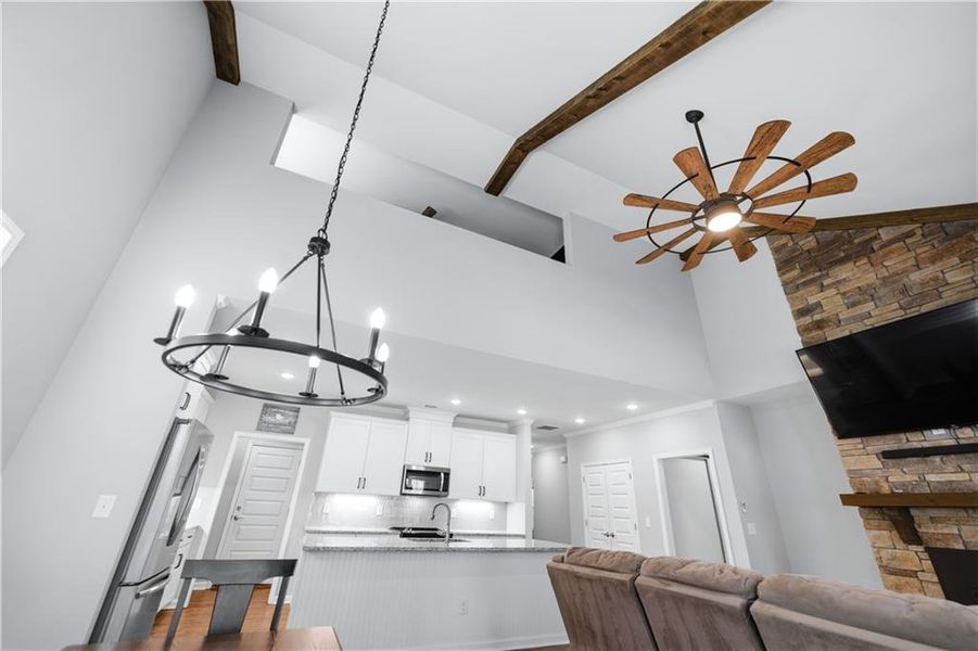 Furnished interior view inside a new home in , Waleska (Image 32). Furnished interior view inside a new home in , Waleska (Image 32).