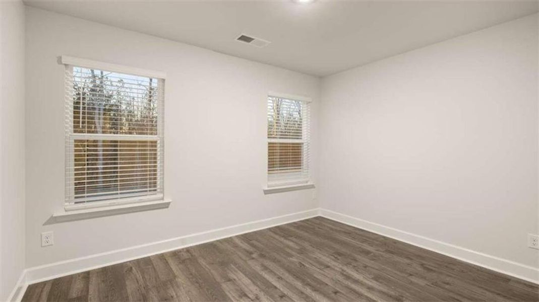 Spacious, unfurnished interior of a new home in The Gates at Pates Creek, Hampton (Image 30). Spacious, unfurnished interior of a new home in The Gates at Pates Creek, Hampton (Image 30).