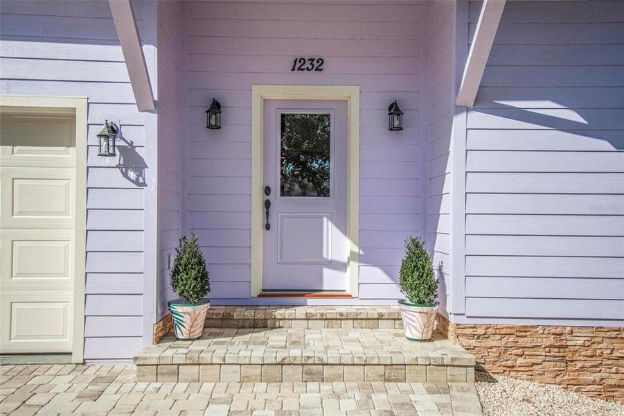 Exterior details and patio area of a home in , Flagler Beach (Image 31).