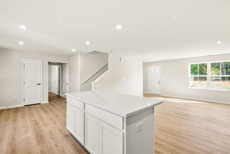 Furnished interior view inside a new home in Brookshire, Sanford (Image 4).