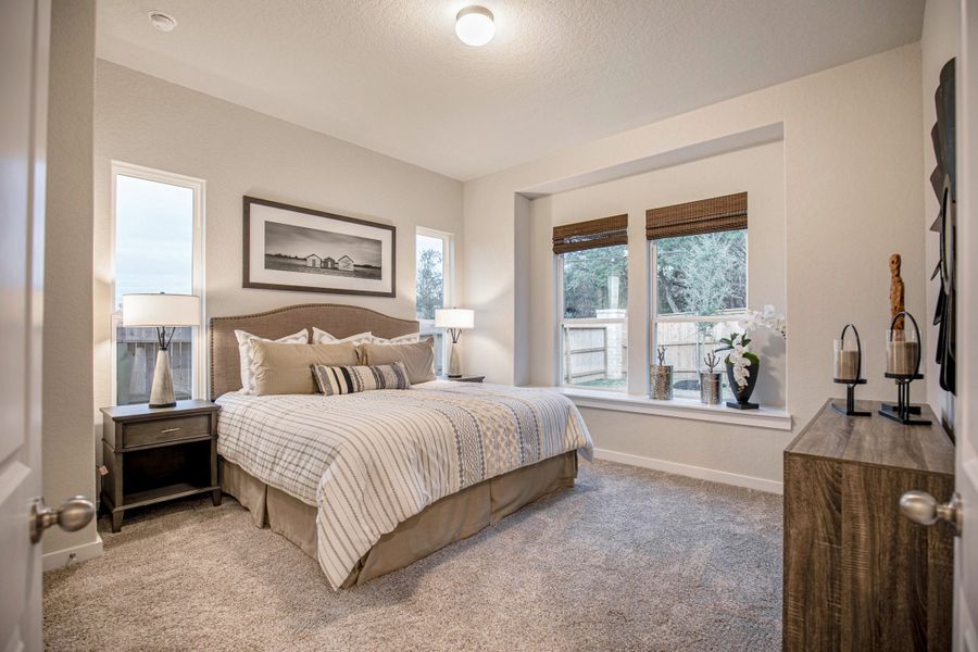 Furnished interior view inside a new home in Santa Rita Ranch, Liberty Hill (Image 10).